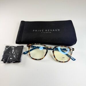 Privé Revaux "The Tame" Blue Light Glasses - Blue Tortoise
